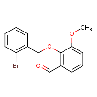 2-[(2-bromophenyl)methoxy]-3-methoxybenzaldehyde