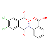 2-[(2-carboxyphenyl)carbamoyl]-4,5-dichlorobenzoic acid