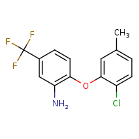 2-(2-chloro-5-methylphenoxy)-5-(trifluoromethyl)aniline