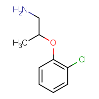 2-(2-chlorophenoxy)propan-1-amine