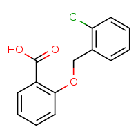2-[(2-chlorophenyl)methoxy]benzoic acid