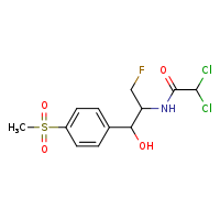2,2-dichloro-N-[3-fluoro-1-hydroxy-1-(4-methanesulfonylphenyl)propan-2-yl]acetamide