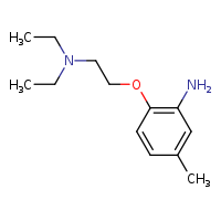 2-[2-(diethylamino)ethoxy]-5-methylaniline