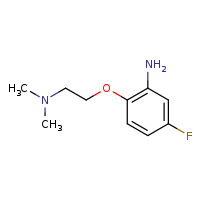 2-[2-(dimethylamino)ethoxy]-5-fluoroaniline