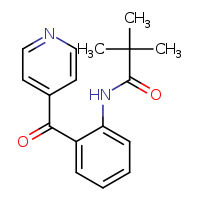 2,2-dimethyl-N-[2-(pyridine-4-carbonyl)phenyl]propanamide