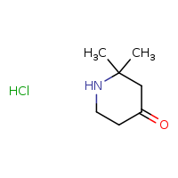 2,2-dimethylpiperidin-4-one hydrochloride