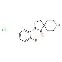 2-(2-fluorophenyl)-2,8-diazaspiro[4.5]decan-1-one hydrochloride