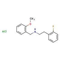 [2-(2-fluorophenyl)ethyl][(2-methoxyphenyl)methyl]amine hydrochloride