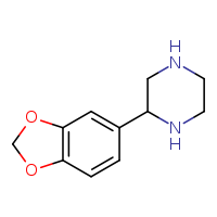2-(2H-1,3-benzodioxol-5-yl)piperazine