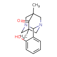 2-(2-hydroxyphenyl)-5,7-dimethyl-1,3-diazatricyclo[3.3.1.1³,?]decan-6-one