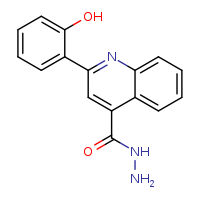 2-(2-hydroxyphenyl)quinoline-4-carbohydrazide