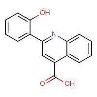 2-(2-hydroxyphenyl)quinoline-4-carboxylic acid