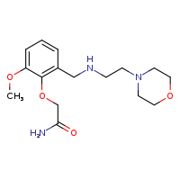2-[2-methoxy-6-({[2-(morpholin-4-yl)ethyl]amino}methyl)phenoxy]acetamide