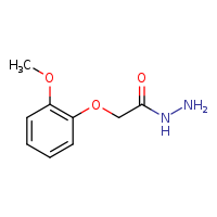 2-(2-methoxyphenoxy)acetohydrazide