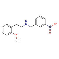 [2-(2-methoxyphenyl)ethyl][(3-nitrophenyl)methyl]amine