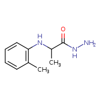 2-[(2-methylphenyl)amino]propanehydrazide