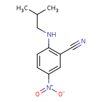 2-[(2-methylpropyl)amino]-5-nitrobenzonitrile
