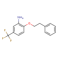 2-(2-phenylethoxy)-5-(trifluoromethyl)aniline