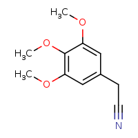 2-(3,4,5-trimethoxyphenyl)acetonitrile