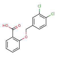 2-[(3,4-dichlorophenyl)methoxy]benzoic acid