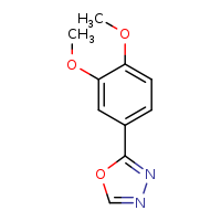 2-(3,4-dimethoxyphenyl)-1,3,4-oxadiazole