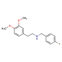 [2-(3,4-dimethoxyphenyl)ethyl][(4-fluorophenyl)methyl]amine