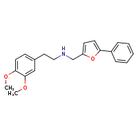 [2-(3,4-dimethoxyphenyl)ethyl][(5-phenylfuran-2-yl)methyl]amine
