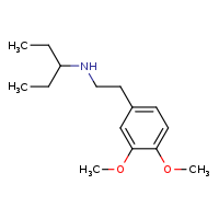 [2-(3,4-dimethoxyphenyl)ethyl](pentan-3-yl)amine