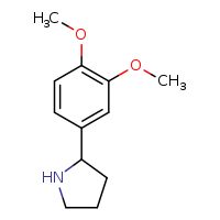 2-(3,4-dimethoxyphenyl)pyrrolidine