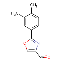 2-(3,4-dimethylphenyl)-1,3-oxazole-4-carbaldehyde