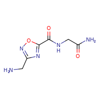 2-{[3-(aminomethyl)-1,2,4-oxadiazol-5-yl]formamido}acetamide