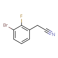 2-(3-bromo-2-fluorophenyl)acetonitrile