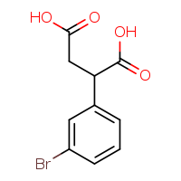 2-(3-bromophenyl)butanedioic acid