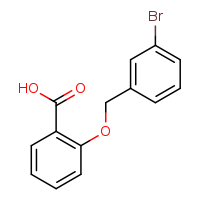 2-[(3-bromophenyl)methoxy]benzoic acid