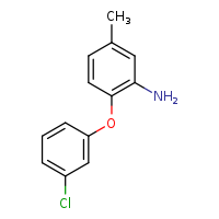 2-(3-chlorophenoxy)-5-methylaniline