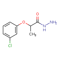 2-(3-chlorophenoxy)propanehydrazide