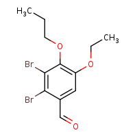 2,3-dibromo-5-ethoxy-4-propoxybenzaldehyde