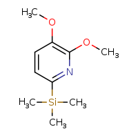 2,3-dimethoxy-6-(trimethylsilyl)pyridine