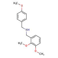 [(2,3-dimethoxyphenyl)methyl][(4-methoxyphenyl)methyl]amine