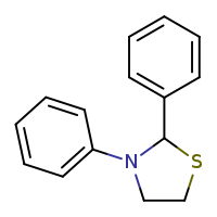 2,3-diphenyl-1,3-thiazolidine