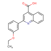 2-(3-ethoxyphenyl)quinoline-4-carboxylic acid