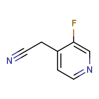 2-(3-fluoropyridin-4-yl)acetonitrile