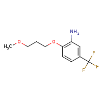 2-(3-methoxypropoxy)-5-(trifluoromethyl)aniline