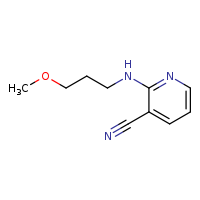 2-[(3-methoxypropyl)amino]pyridine-3-carbonitrile