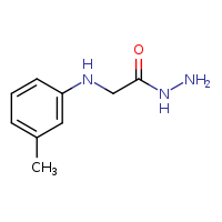 2-[(3-methylphenyl)amino]acetohydrazide