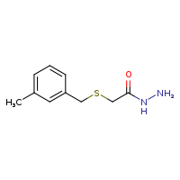 2-{[(3-methylphenyl)methyl]sulfanyl}acetohydrazide