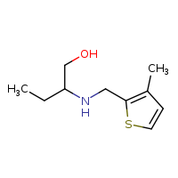 2-{[(3-methylthiophen-2-yl)methyl]amino}butan-1-ol