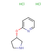 2-[(3S)-pyrrolidin-3-yloxy]pyridine dihydrochloride