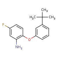 2-(3-tert-butylphenoxy)-5-fluoroaniline