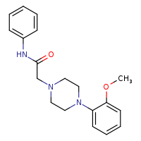 2-[4-(2-methoxyphenyl)piperazin-1-yl]-N-phenylacetamide
